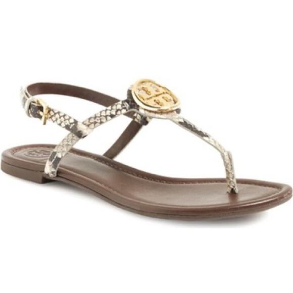 Tory Burch shoes ROCCIA DANI SANDAL-DIAMOND ROCCIA PRINT 7.5 - Picture 1 of 11